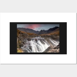 Fairy Pools Sunset Posters and Art